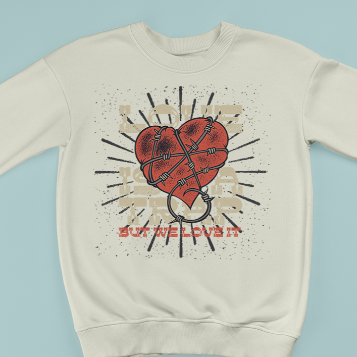 Crew Neck Sweat Shirt