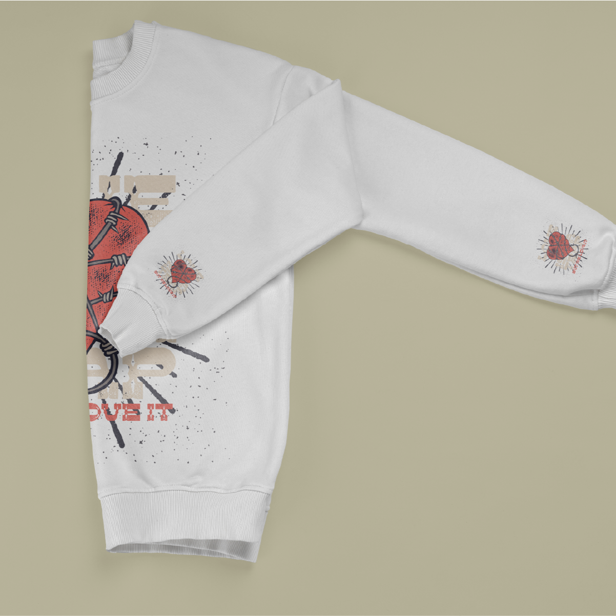 Crew Neck Sweat Shirt