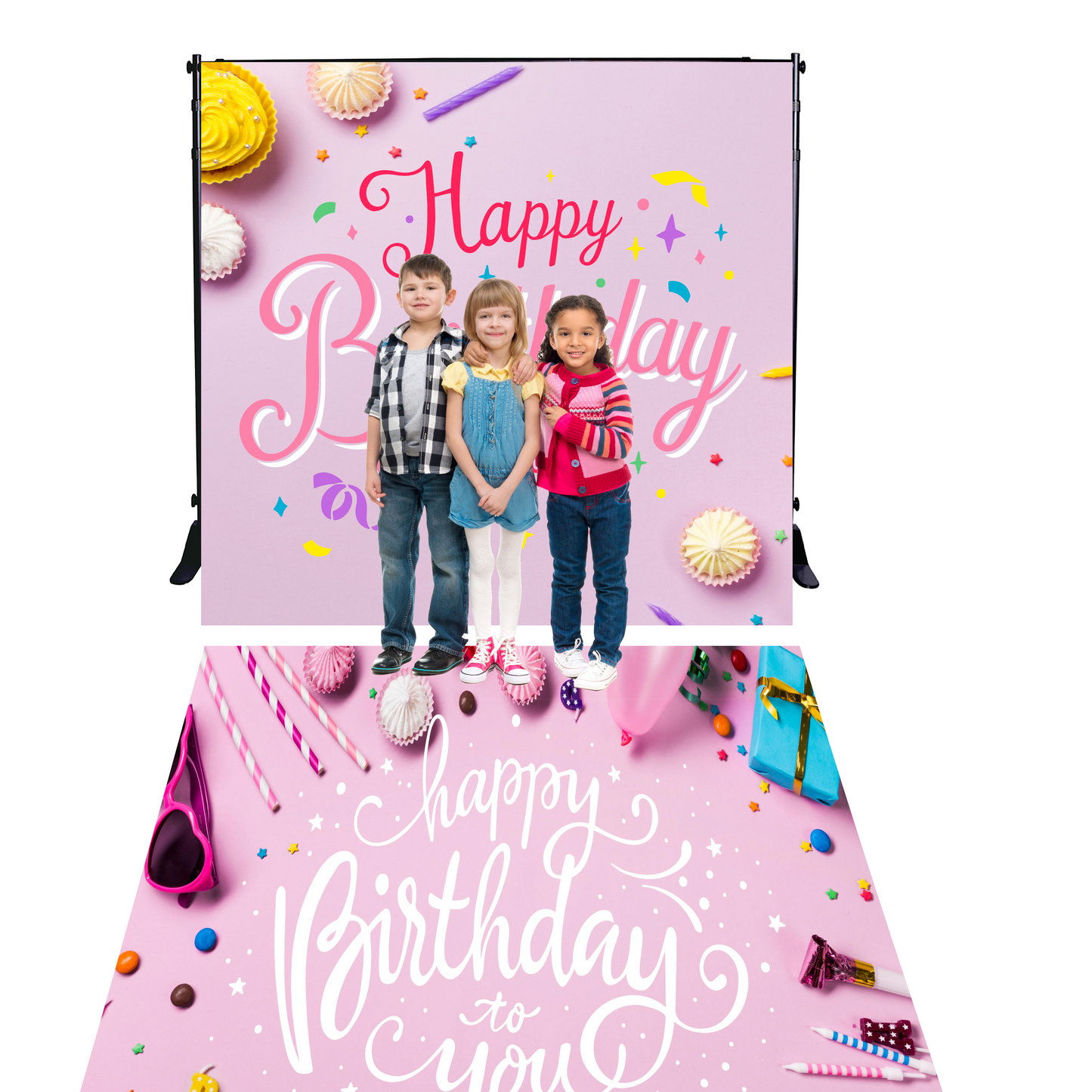 Floor Banner & Wall Banner Combo