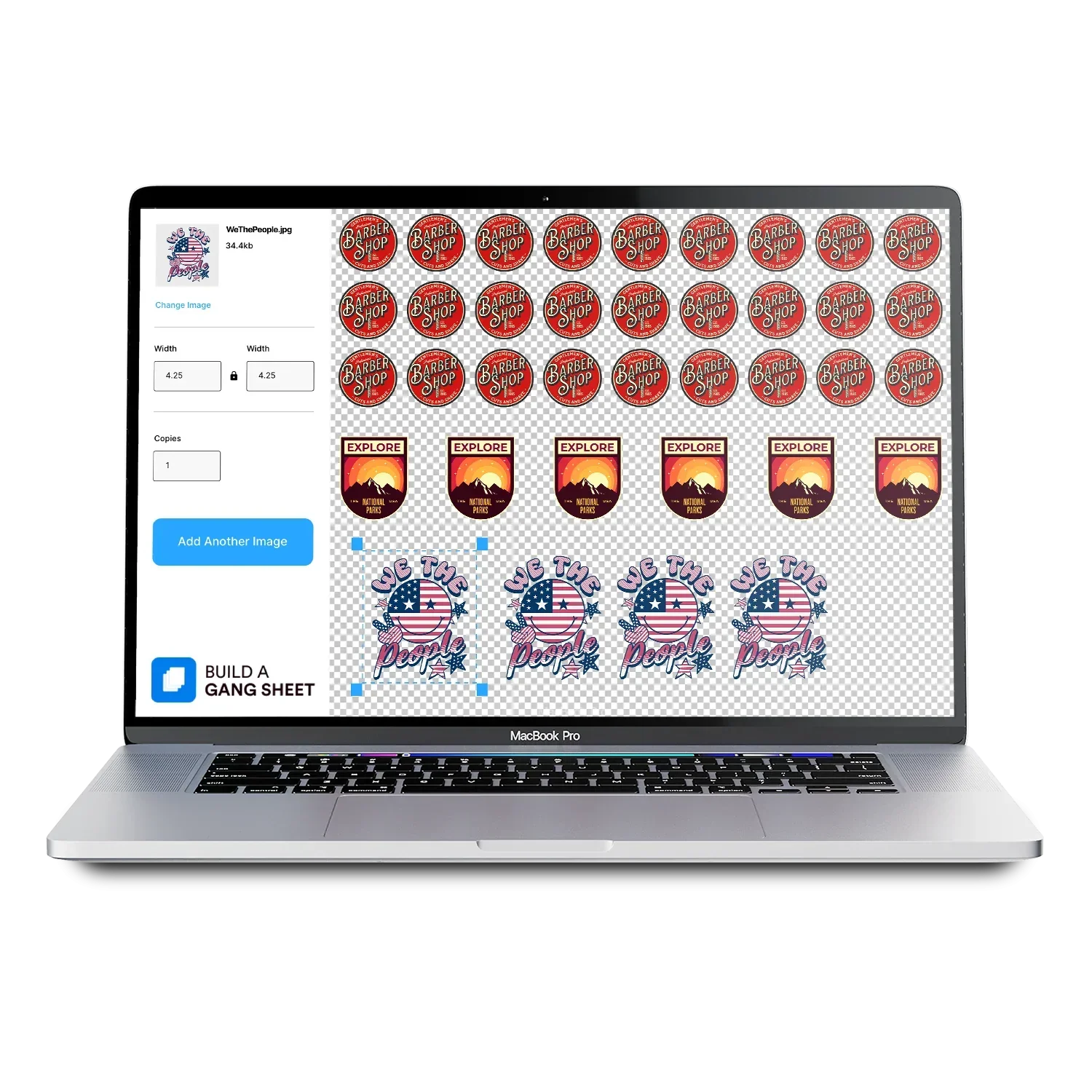 DTF Gangsheet Builder