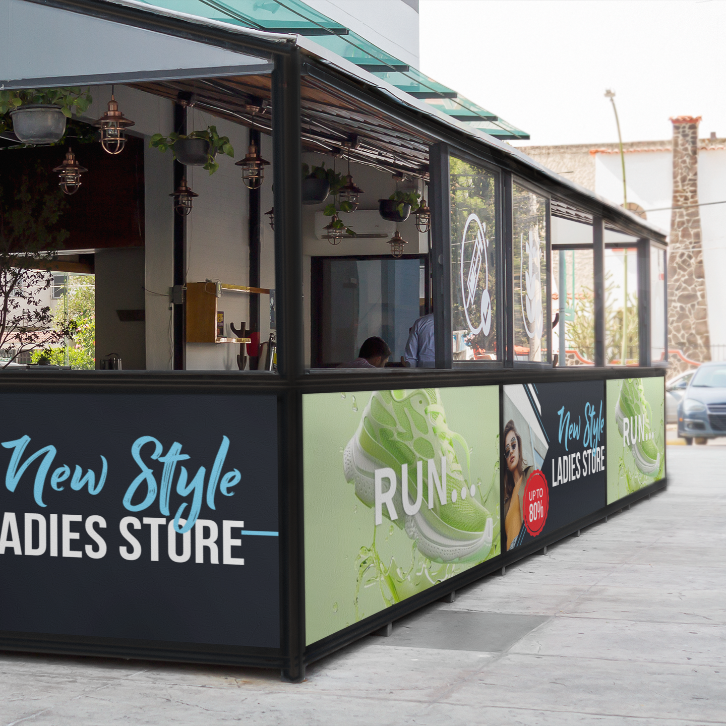 Banners (4ft width or less)