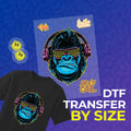DTF Transfer by Size